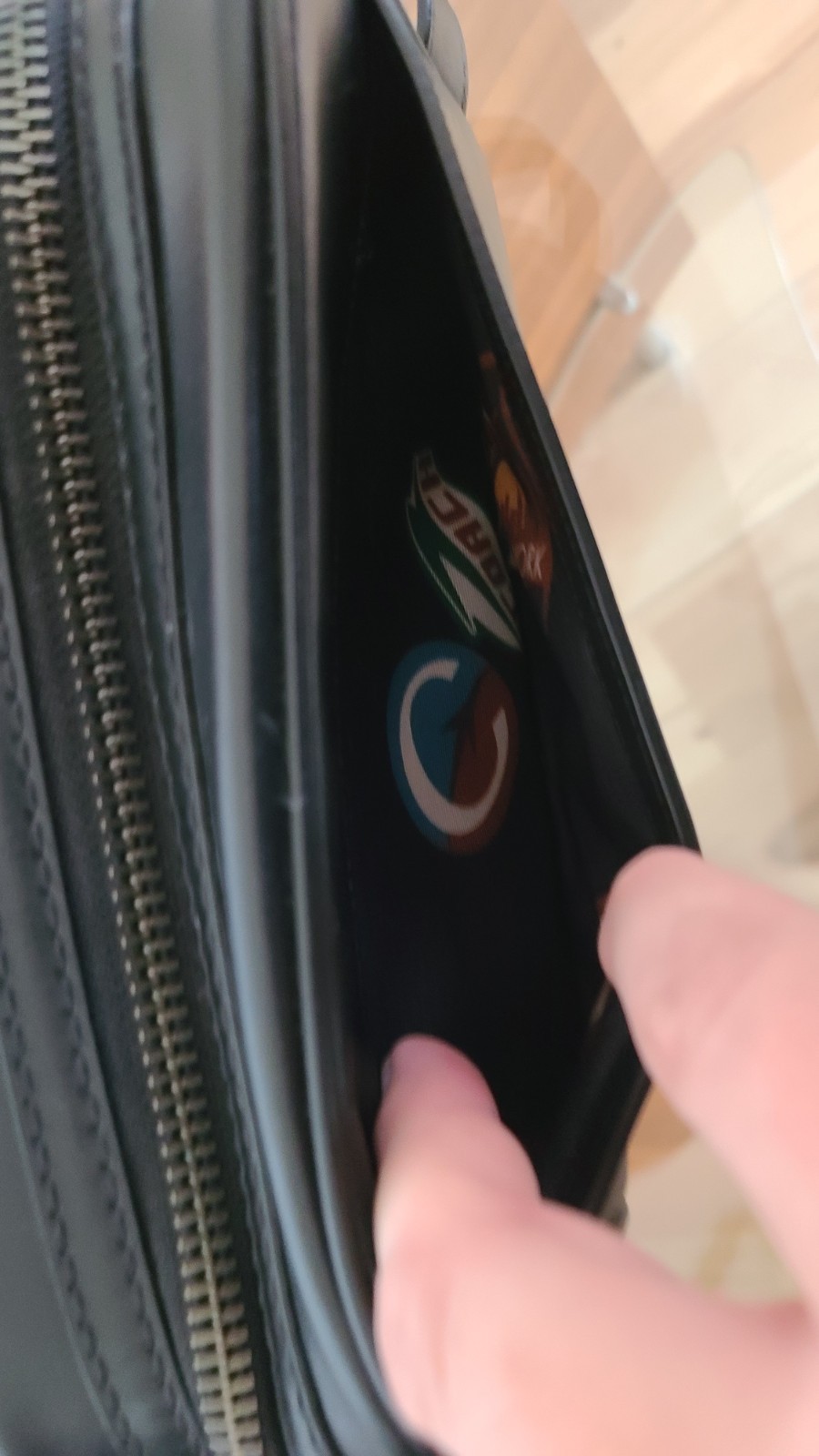 Coach Smooth Black Leather Small Travel Kit 2522 New York NWT 8 3/4" X 5"