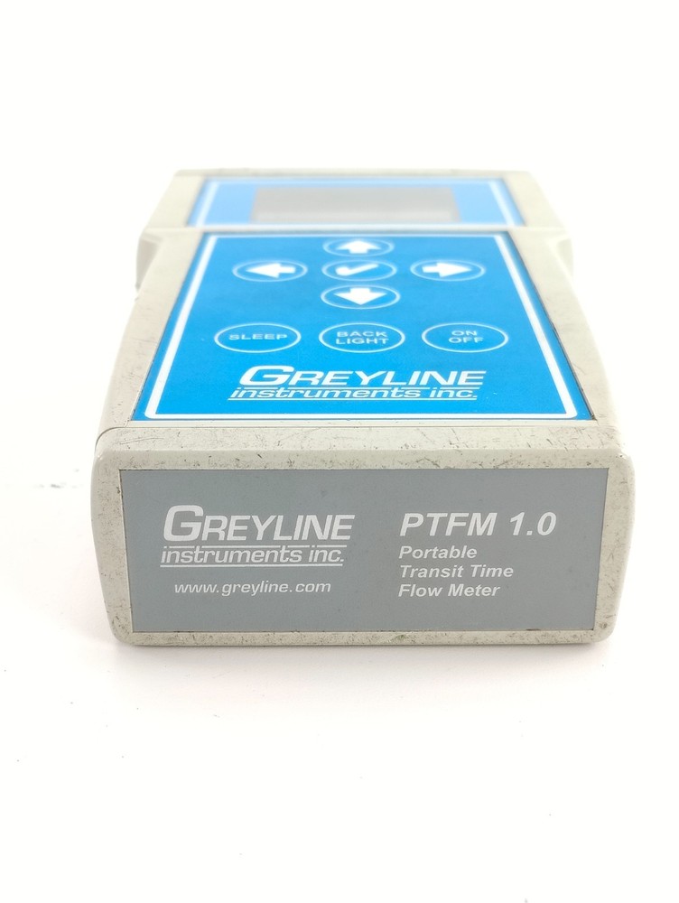 Greyline PTFM 1.0 Transit Time Flow Meter w/case