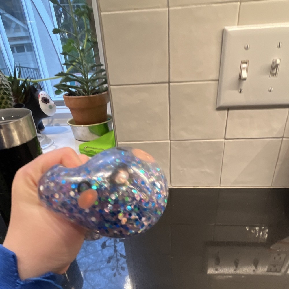 Blue glitter dumpling very rare ￼