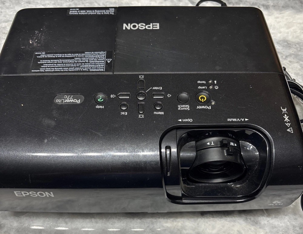 epson projector powerlite 77c