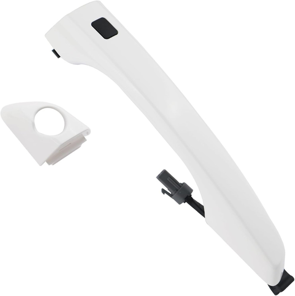 2017-20 Hyundai Elantra Driver Side Door Handle White–Compatible Replacement