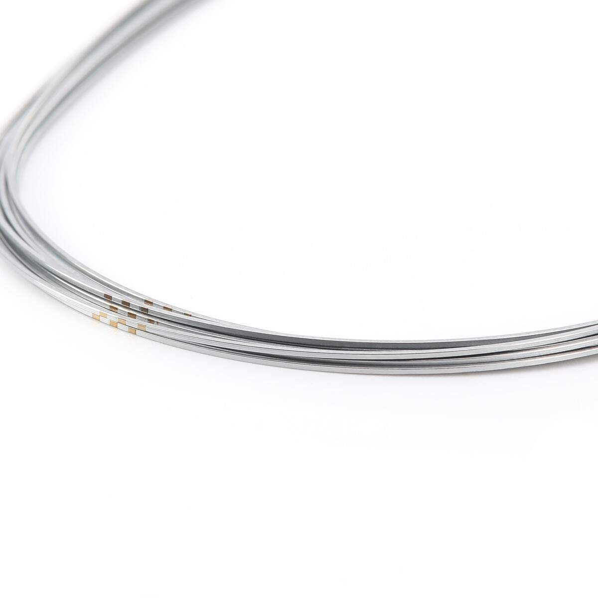 Dental Ortho Wires Alambre arqueado Super Elastic Niti Rectangular Ovoid Form