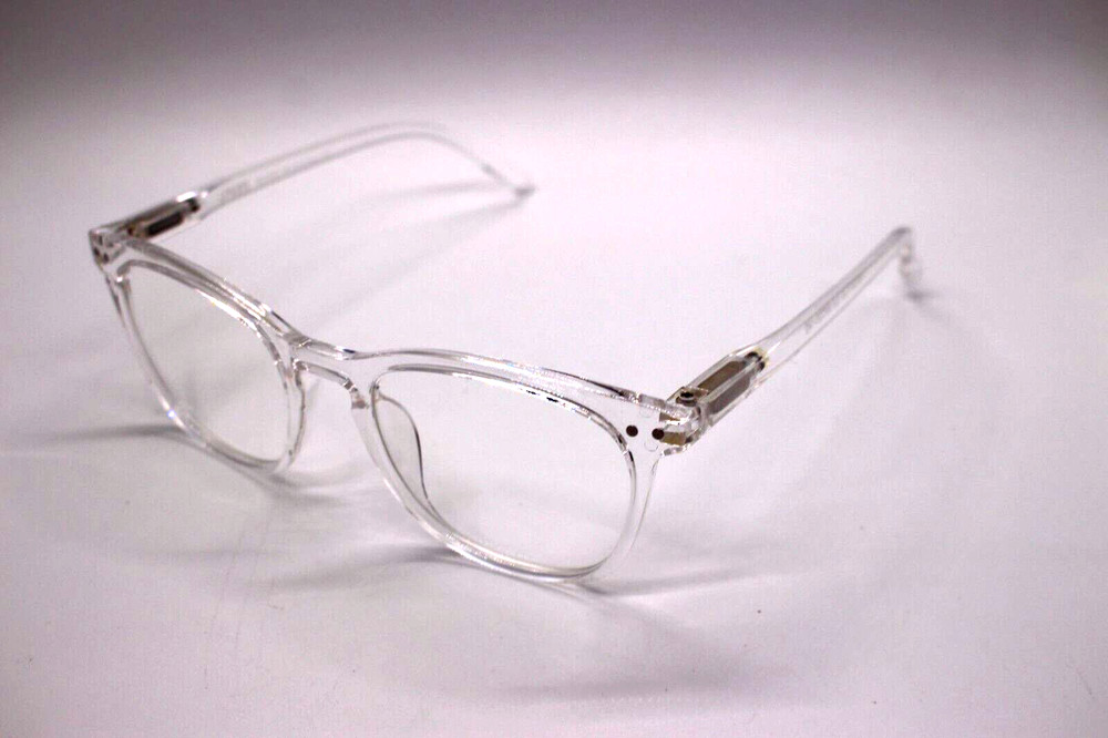 2-PACK EPHIU BLUE LIGHT BLOCKING GLASSES BLACK+TRANSPARENT
