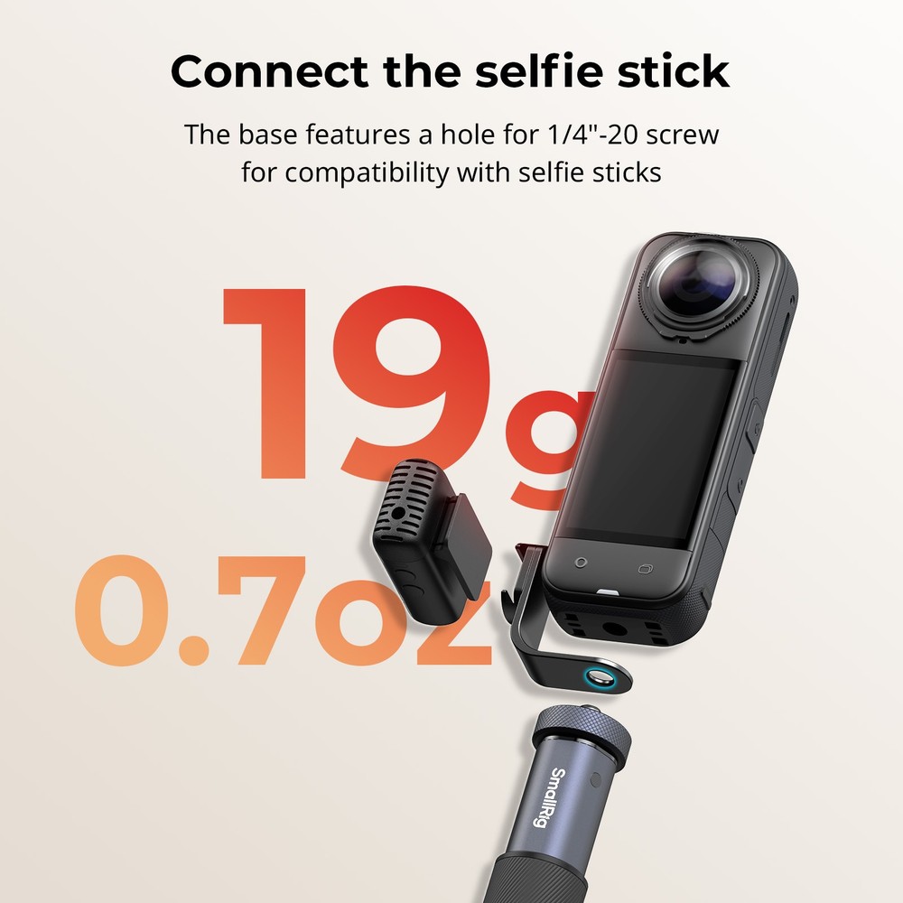 SmallRig Cold Shoe Mount Support for Insta360 X4 / X5 5825
