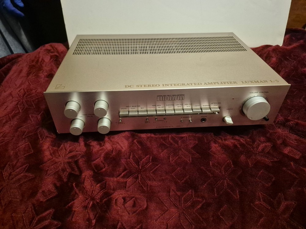 Luxman L-5 Integrated Amp, 60 wpc, Large Toroidal Transformer, Tested Working