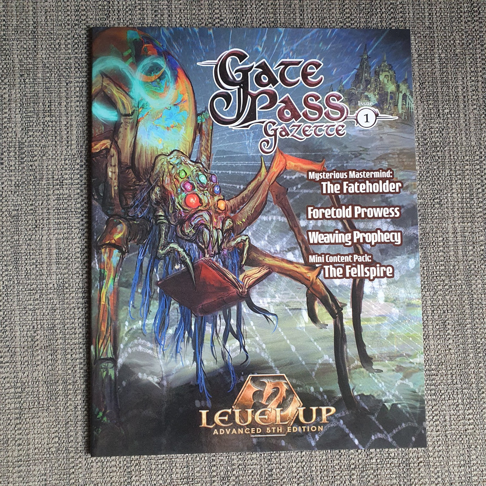 Level Up Advanced 5th Edition Gate Pass Gazette Issue 0, 1 and 2
