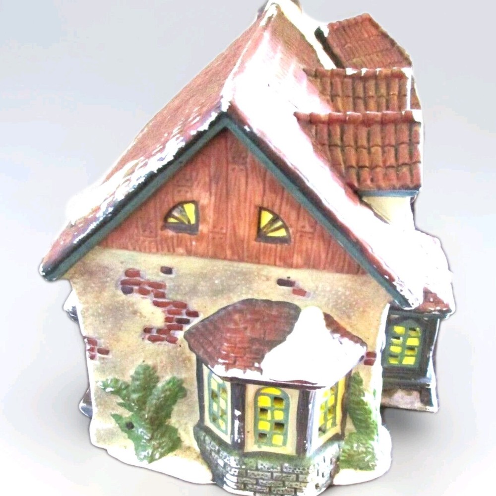 Old Country Fall / Winter Charming Light up Building