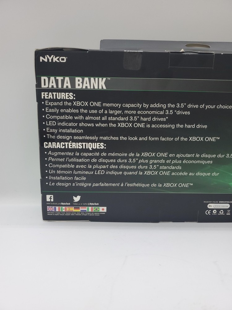 Xbox One Data Bank 3.5" Hdd Compatible Nyko