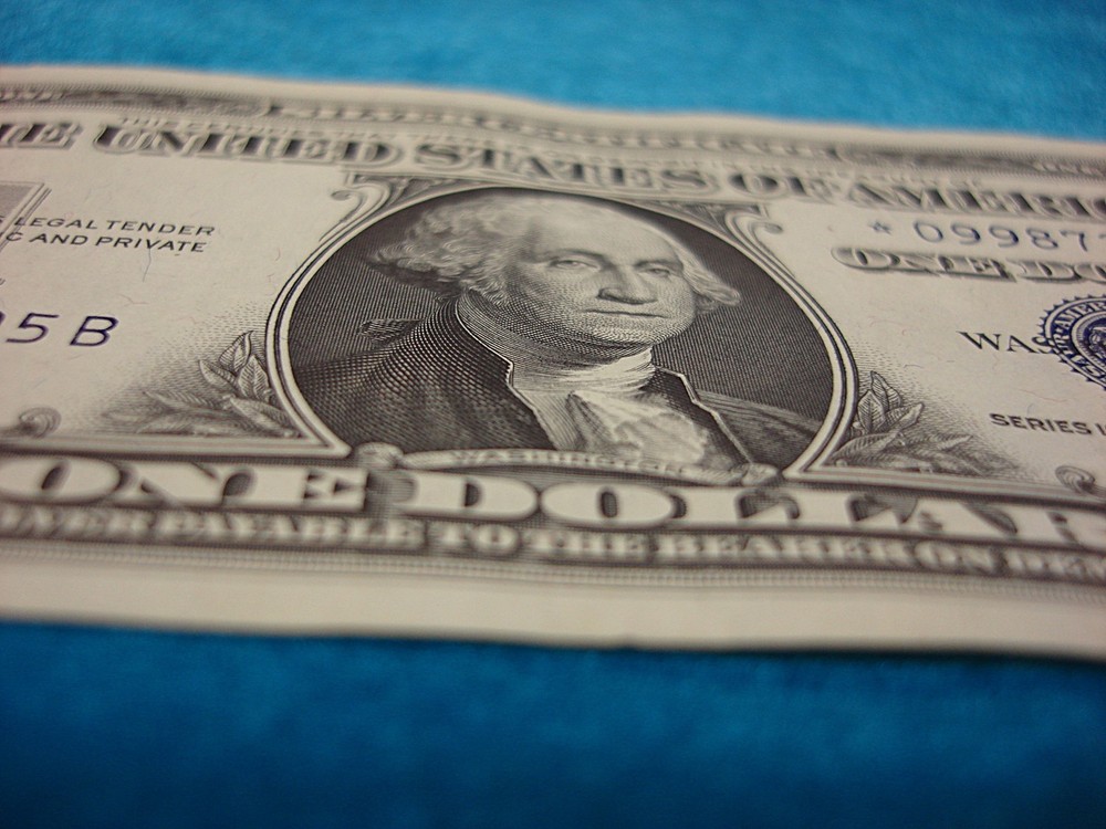 SERIES 1957B $1 SILVER CERTIFICATE **STAR NOTE** - CRISP& NICE REPLACEMENT NOTE