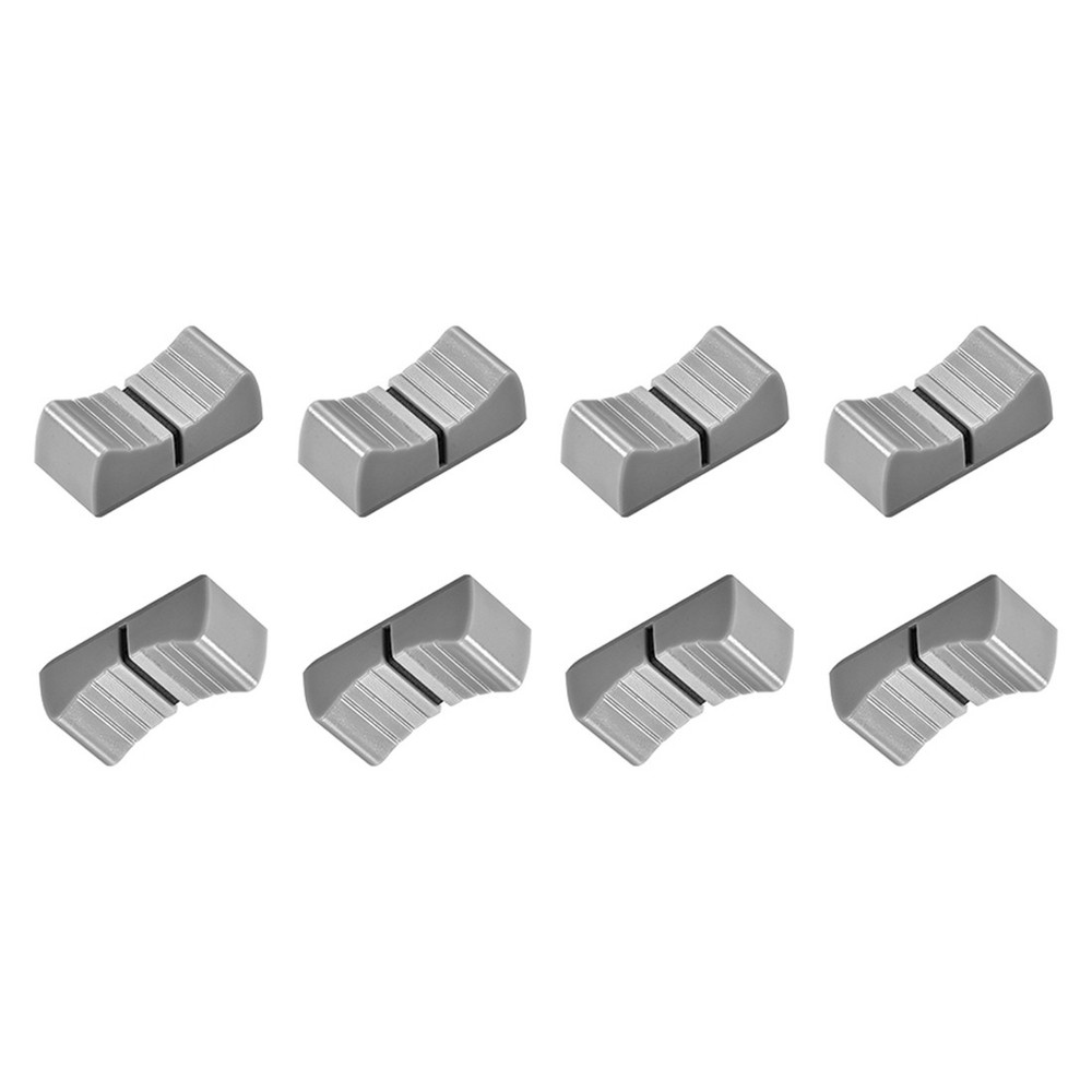 20PCS 24x11x10mm Fader Knobs Replacement Gray