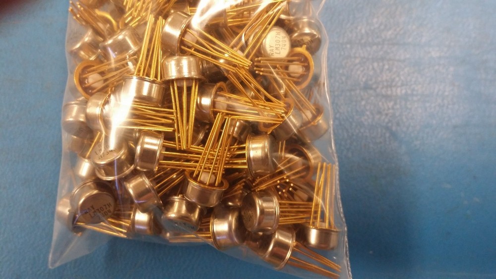 (5 PCS) LM307H Op Amp, 1 Func, 10000uV Offset-Max, BIPolar, MBCY8