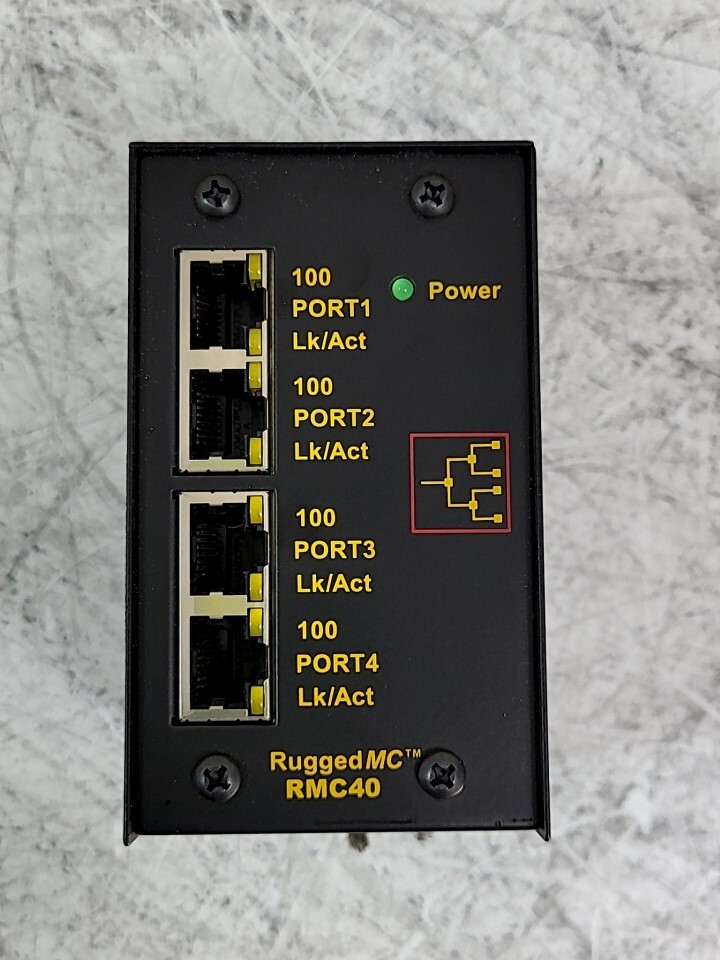 RUGGEDCOM RMC40 RMC40-48-TXTX Network Switch SEE NOTES