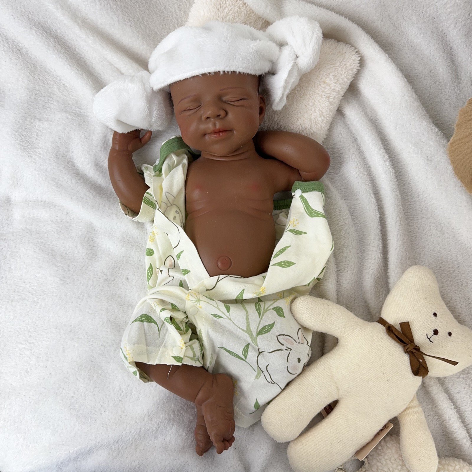 19.68'' solid silicone doll silicone reborn doll silicone boy doll toys gifts