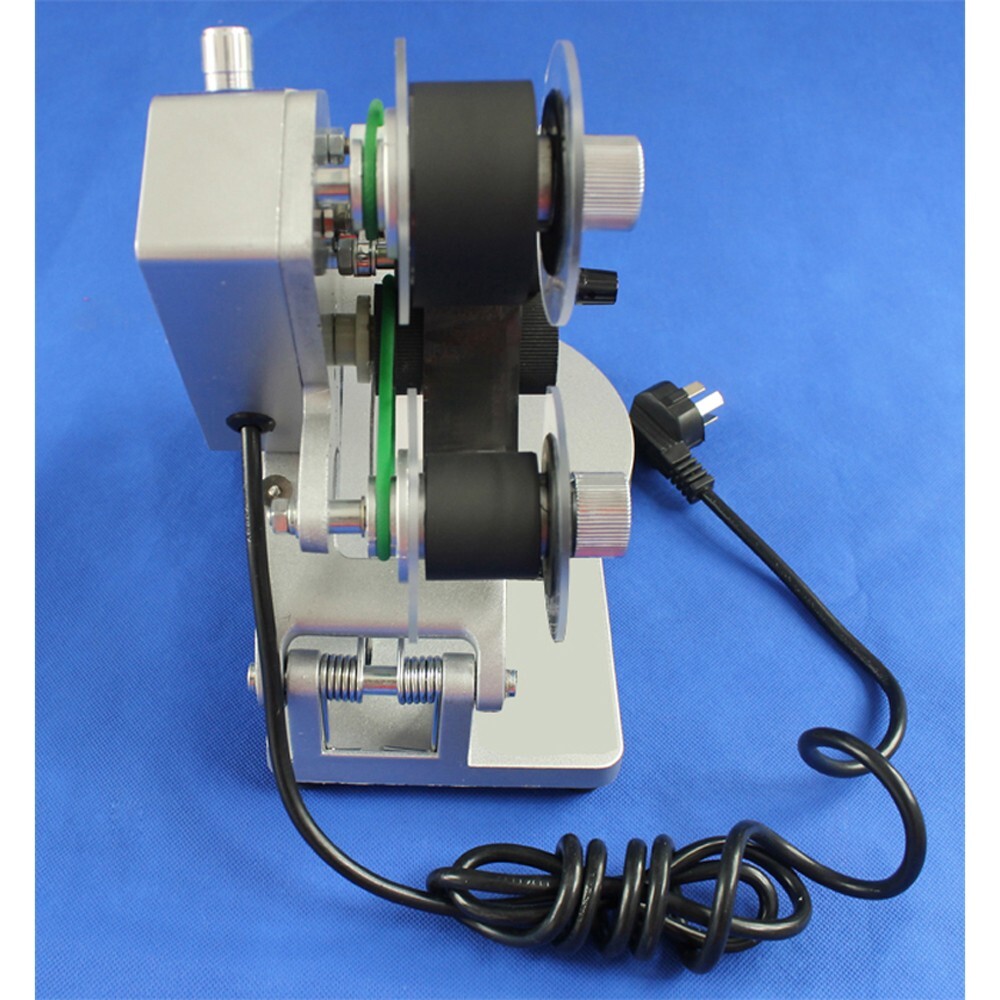 Hot Manual Stamp Ribbon Coding Printer Hot Foil Stamping Date Code Machine 110V