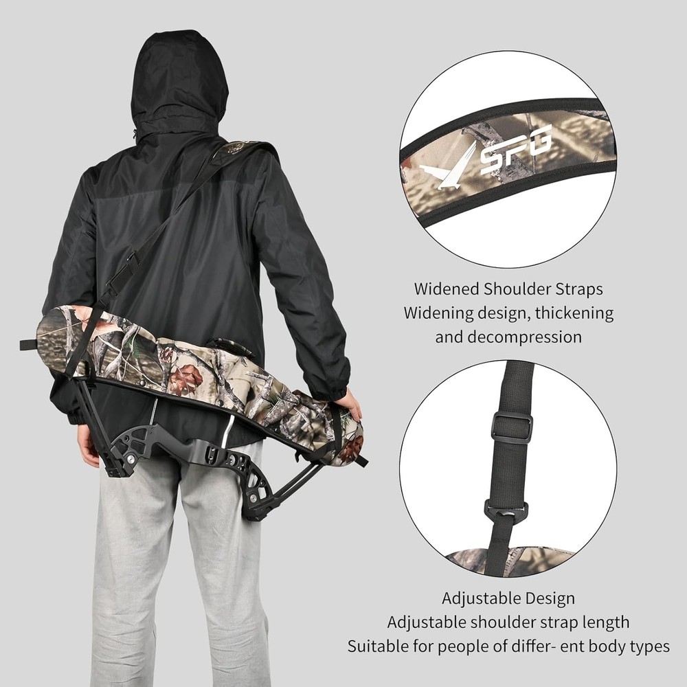 Archery Compound Bow Sling String Bow Carrier Compound Bow Cams Sling Case Carry