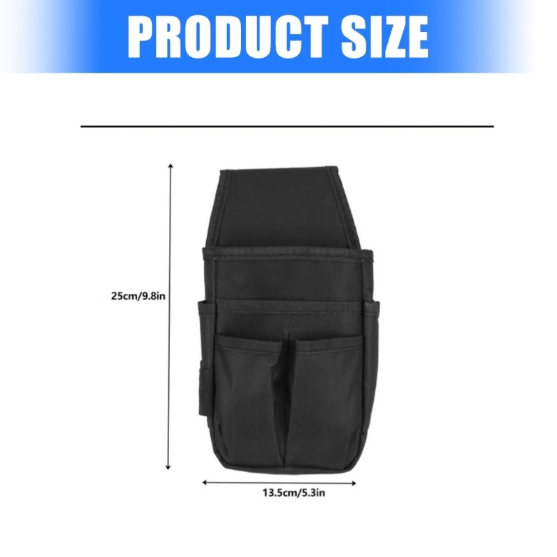 Professional Grade Resistant Tool Pouch Ergonomic Waist Attachments System