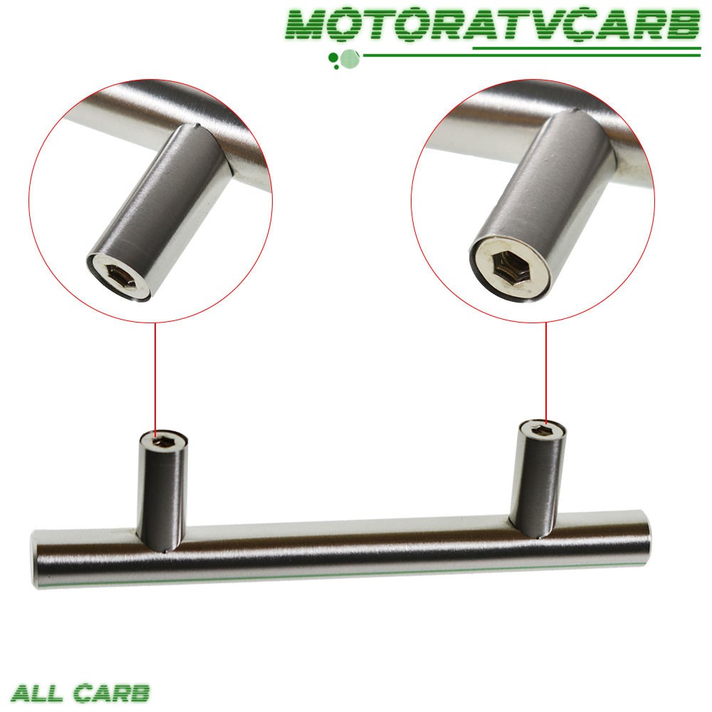 ALL-CARB Pulls Knobs Cabinet Door Kitchen Drawer Stainless Steel 30 Pack 5"