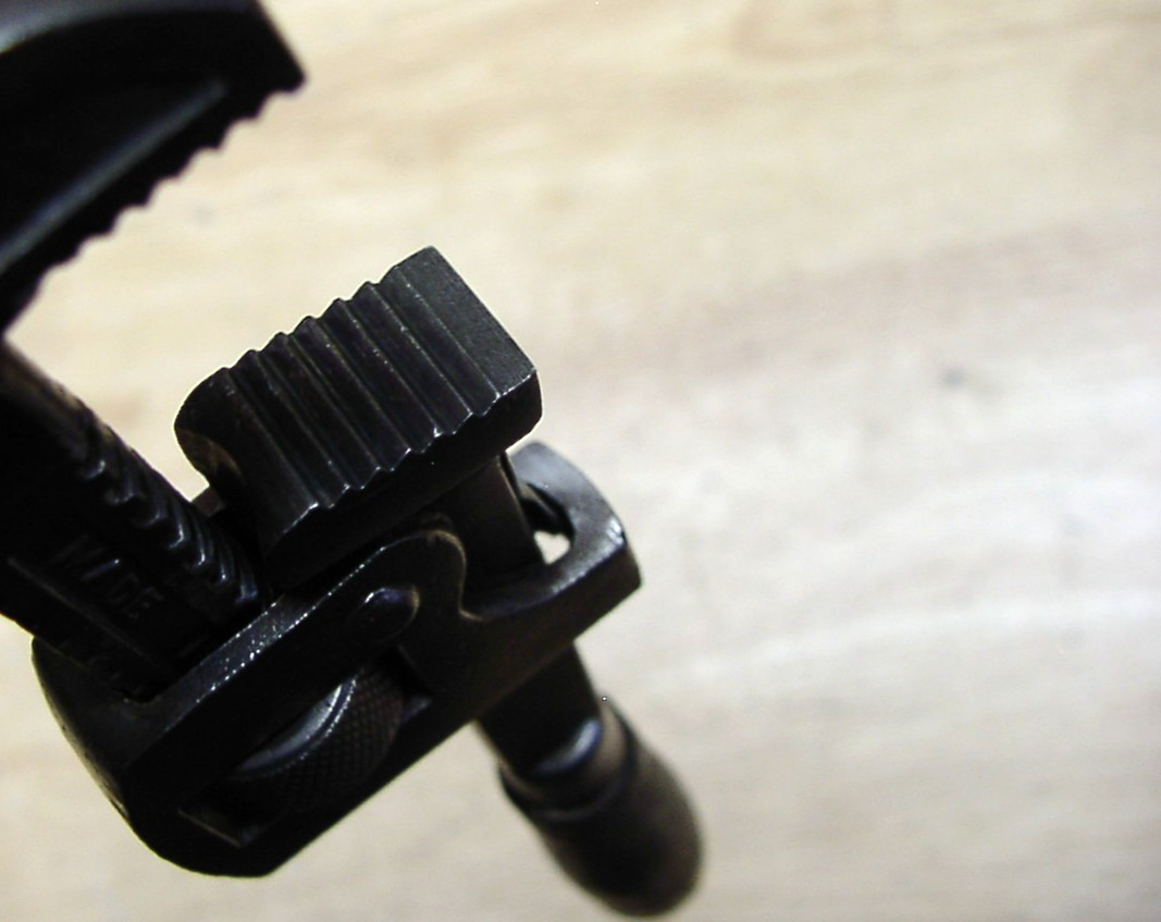 Antique Oswego Tool Co Round Wood Handle 8" Stillson Pipe Wrench,Good,L@@K READ