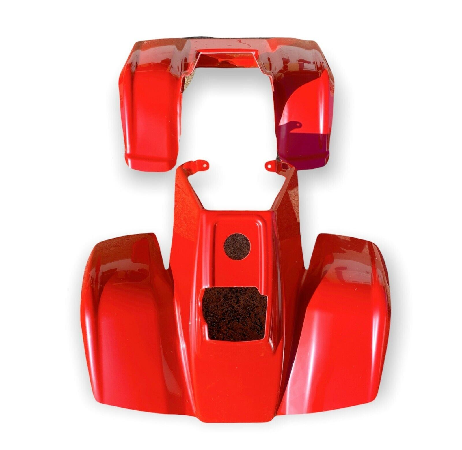 KTX Pro HONDA TRX70 FRONT AND REAR FENDER SET RED 86-87 SET TPO PLASTICS