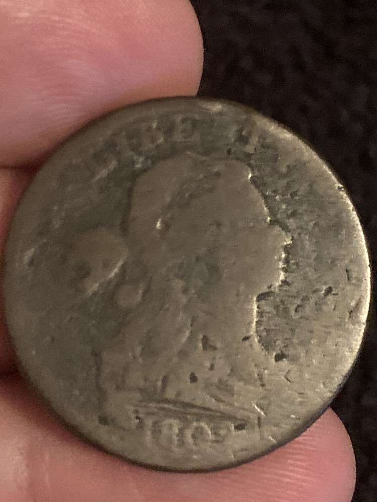 1802 draped bust large cent
