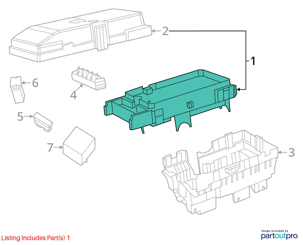 CHEROKEE 2019 Chassis ECM 10227136