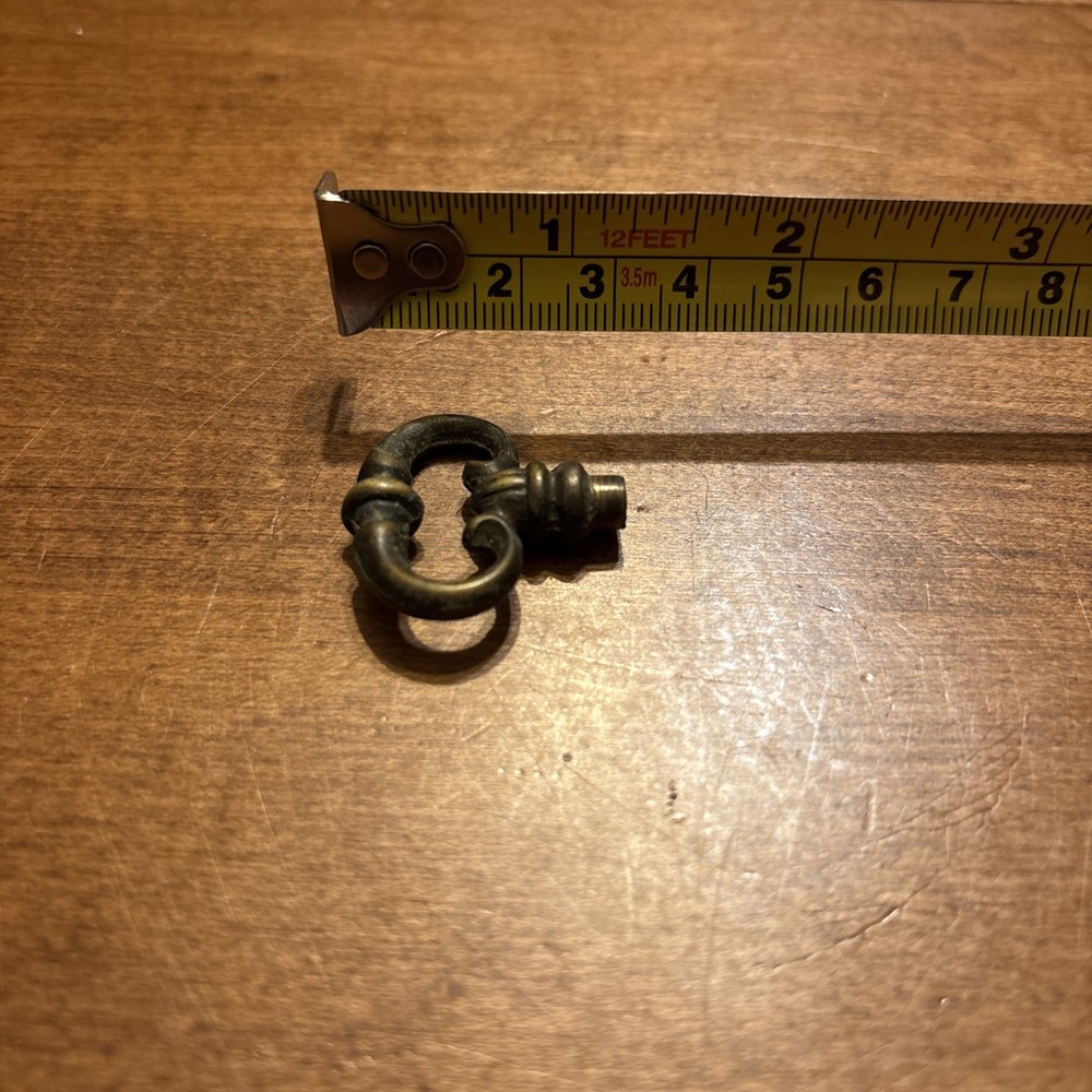 Hammered Brass Drawer Pull Mission - Antique Copper Finish WITH 4 Drawer pulls