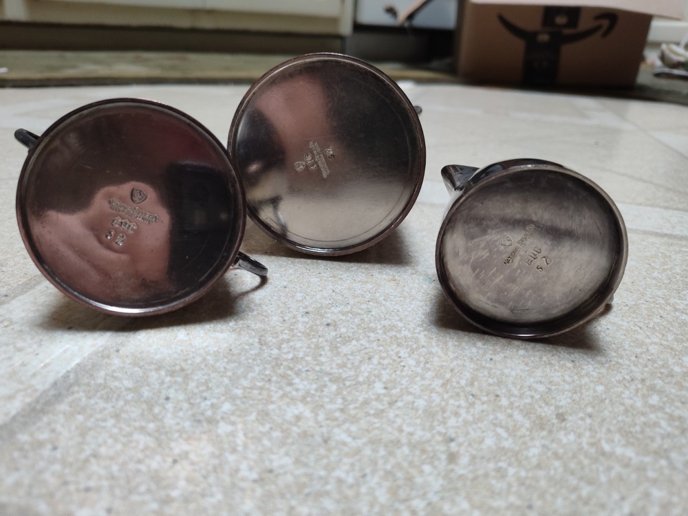 Miniature Tea Set, National Silver Co