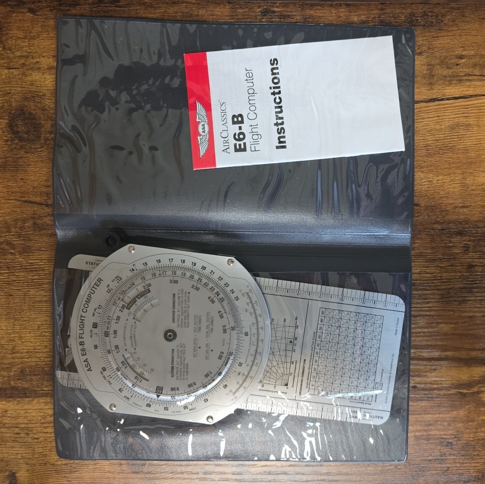 ASA Air Classics E6-B Flight Computer (open Packaging, Unused)