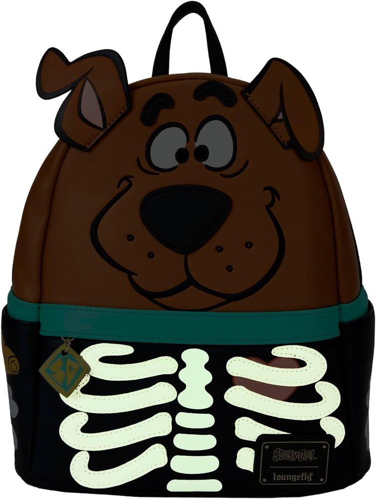 Loungefly Scooby Doo Skeleton Glow Mini Backpack