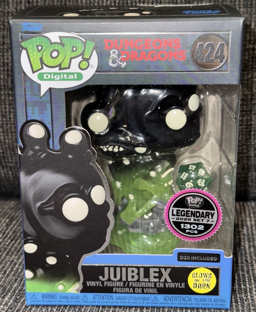 Funko Pop Digital Exclusive Dungeon Dragons Juiblex LE 1,302 In Hand