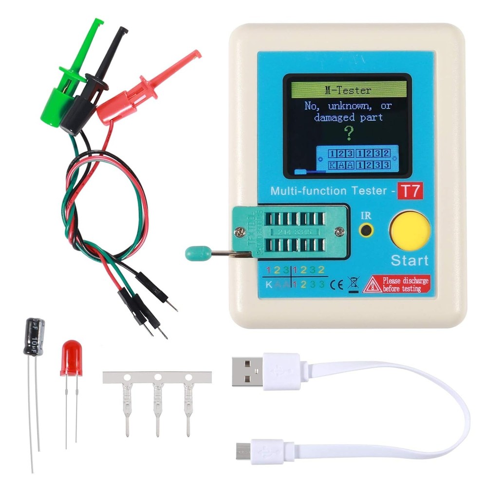 Transistor Tester LCR ESR Meter Diode Capacitance
