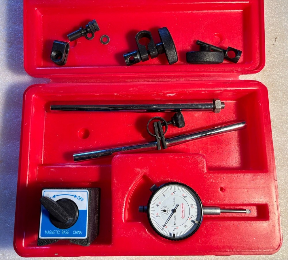 GRIZZLY.Com Meter Gauge With Case