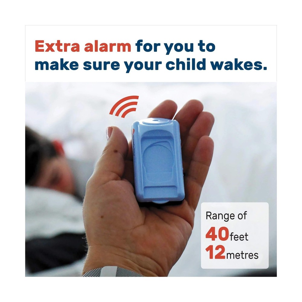 Eclipse Plus - Wireless Bedwetting Alarm for Deep Sleepers with Extra Alarm B...