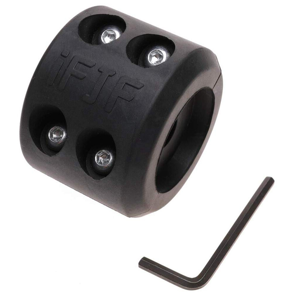 2xFor ATV UTV Winch Split Cable Hook Stop Stopper Set Rubber Cushion