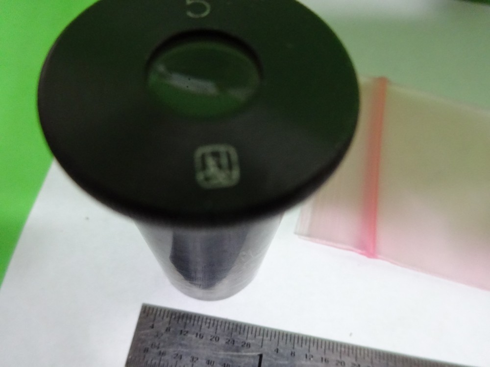 MICROSCOPE PART EYEPIECE 5X OPTICS #W1-11