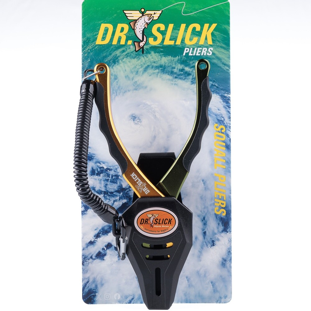 Dr  Slick Monsoon Plier - Green & Gold
