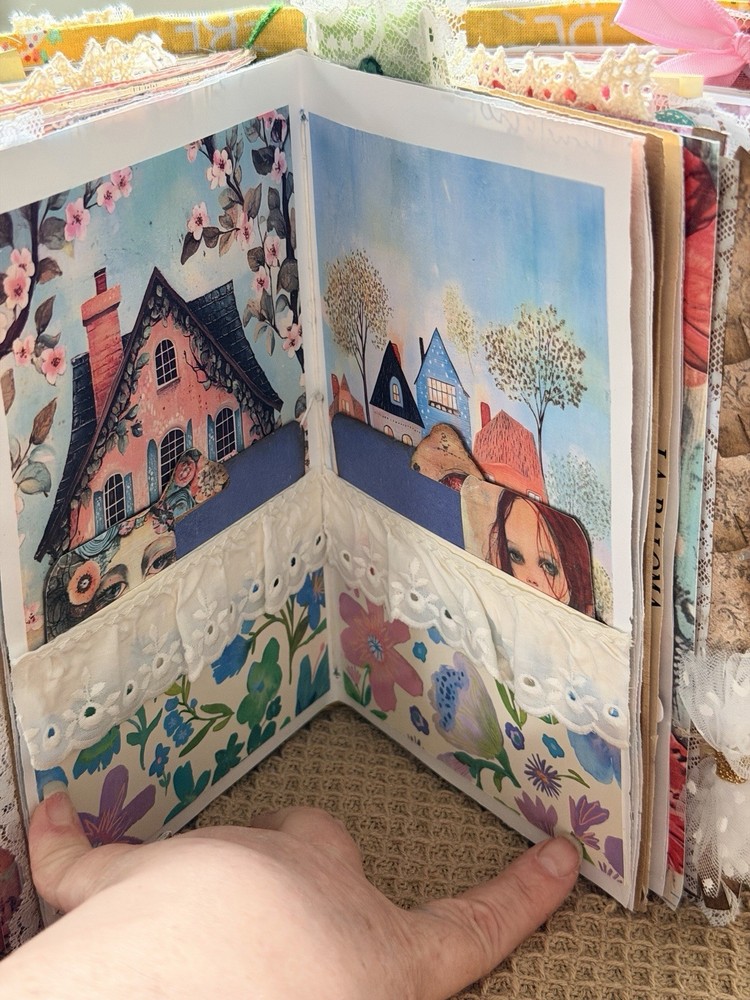 “Spring Sunshine”-Handmade Junk Journal