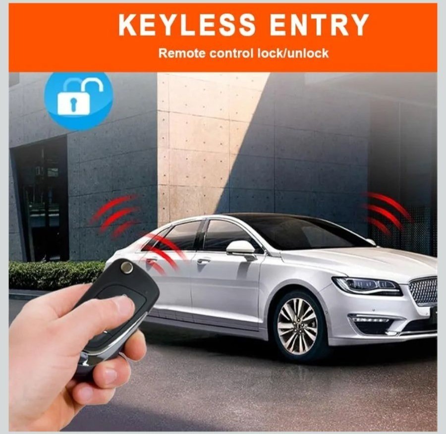 Banvie Car Remote Start System w/Keyless Entry & Push-Button Start NWB