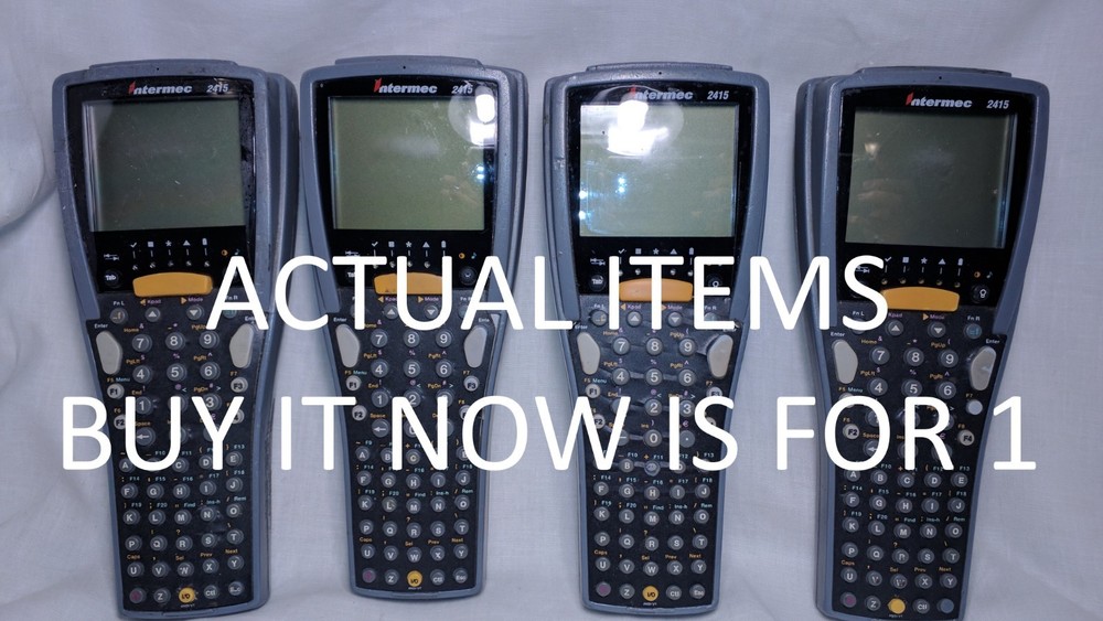 Intermec 2415A0232054704 Handheld Computer Barcode Scanner 2415 T2415 AS IS