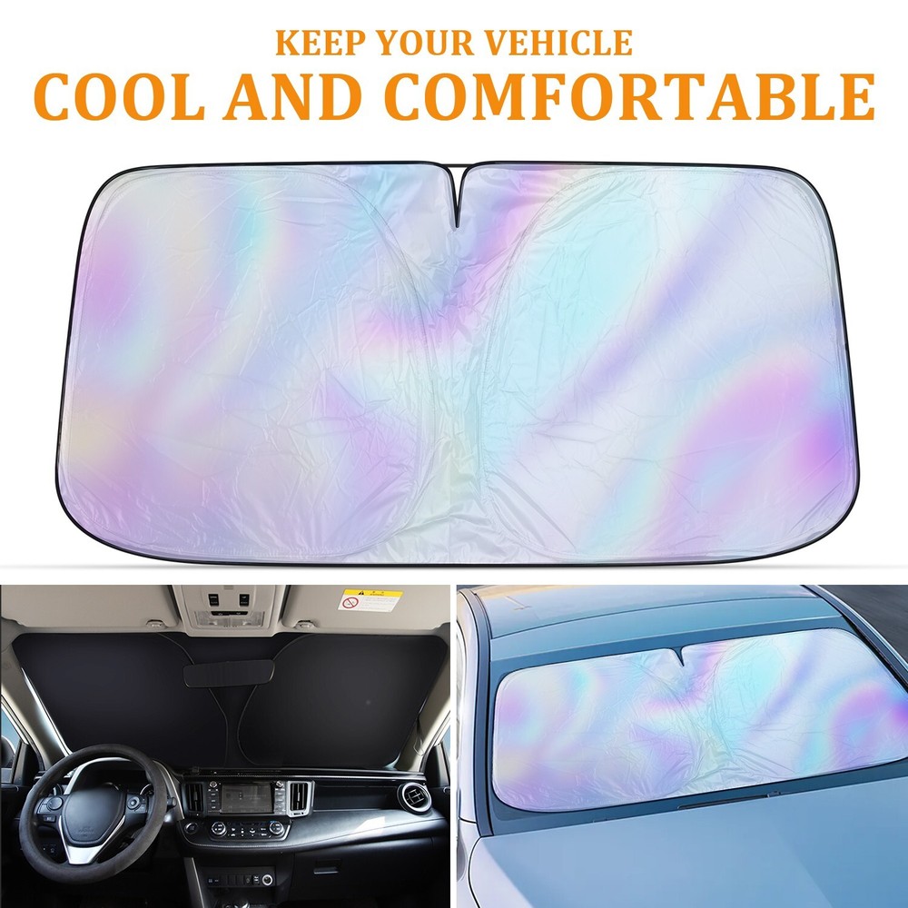For Mazda Car Windshield Front Window Sun Shade Cover Visor UV Block Protector