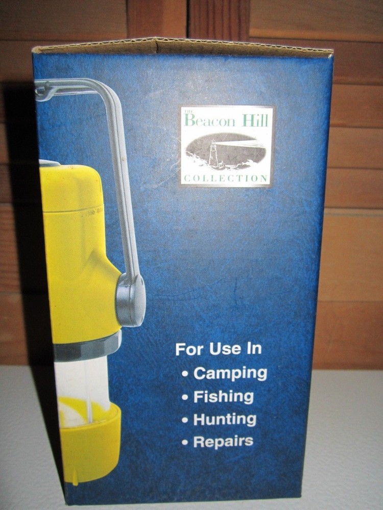 Krypton STRETCH Flashlight Lantern 4.8V using 4C Batteries, w/ spare Xenon bulbs