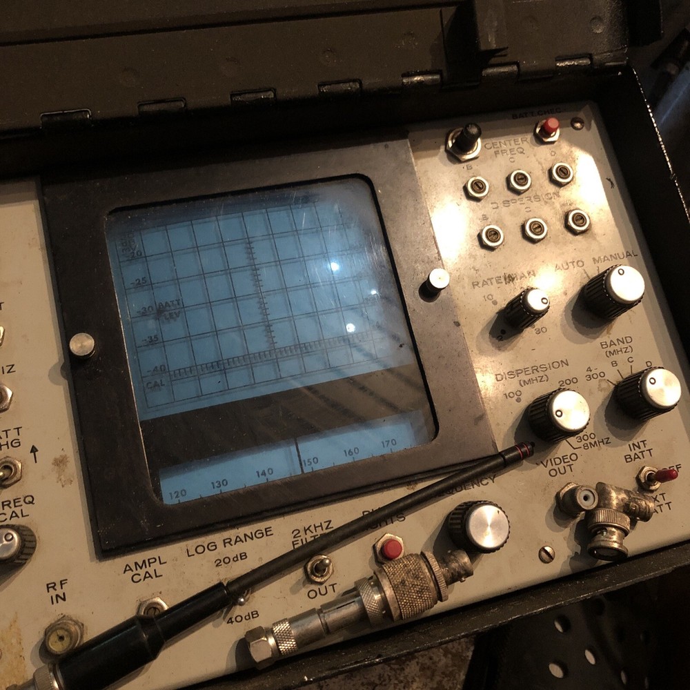 Jerrold Texscan Field Strength Meter (Spectrum Analyzer) Model VSM-1