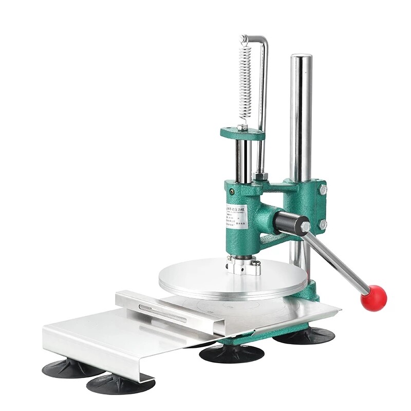 Manual Pizza DoughPress Machine Press Dough Roller Sheeter Chapati pressing