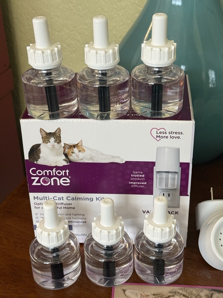 Comfort Zone Value Pack (3 Diffusers, 6 Refills) Multi-Cat Calming Kit