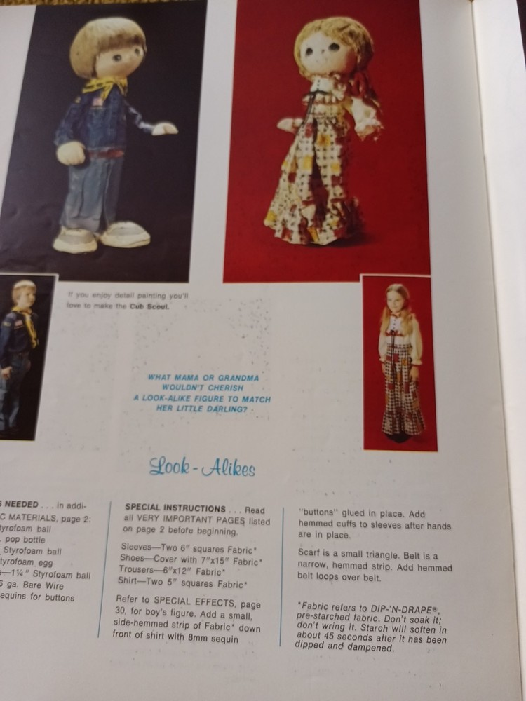 Creating with Dip 'n Drape Craft Pattern Booklet