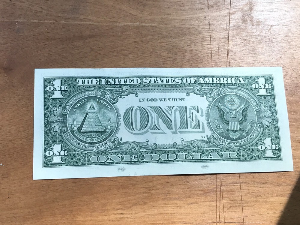$1 2021 Series Serial Number  💥 Ink Smear Error💥