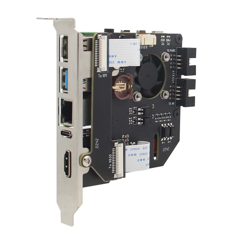 Geekworm KVM-A8 PCIe Version for Raspberry Pi 4 Model B KVM Over IP Support...