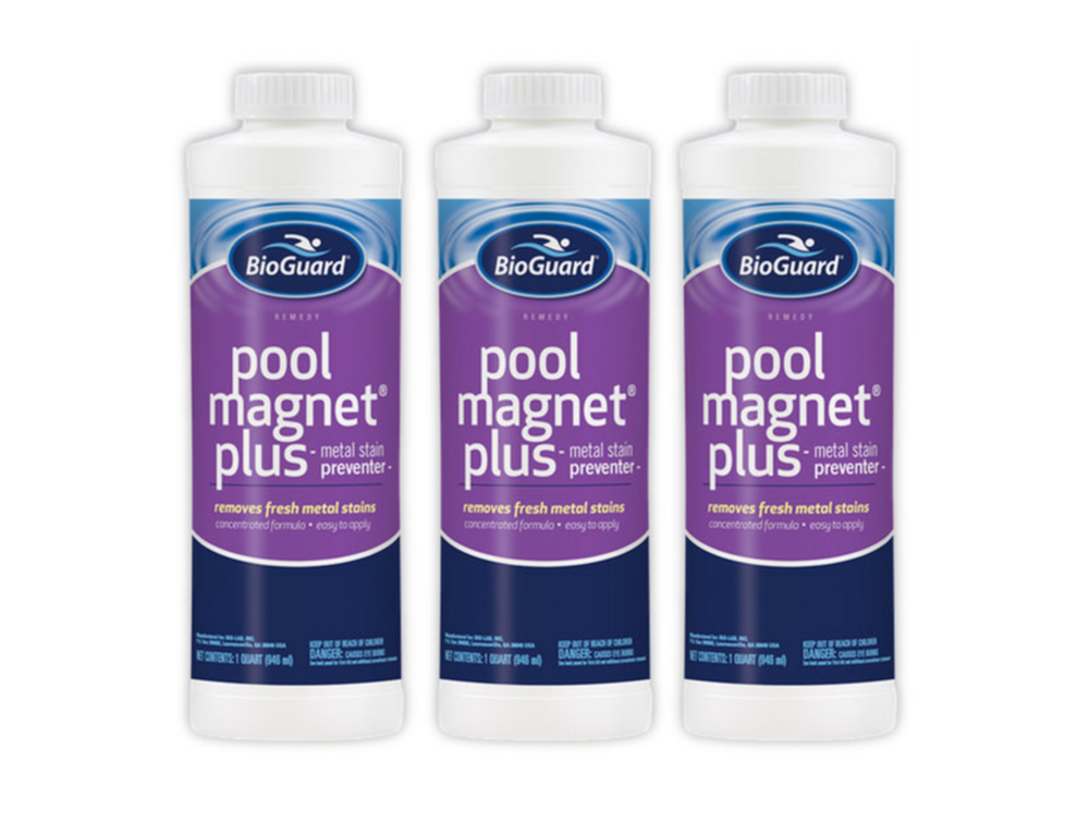 BioGuard Pool Magnet Plus - 1 qt 3 Pack