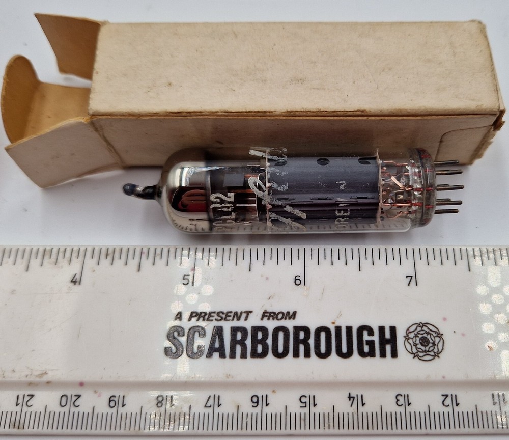 Mazda Valve UU5 BVA Original Boxed Untested 1930's Vintage