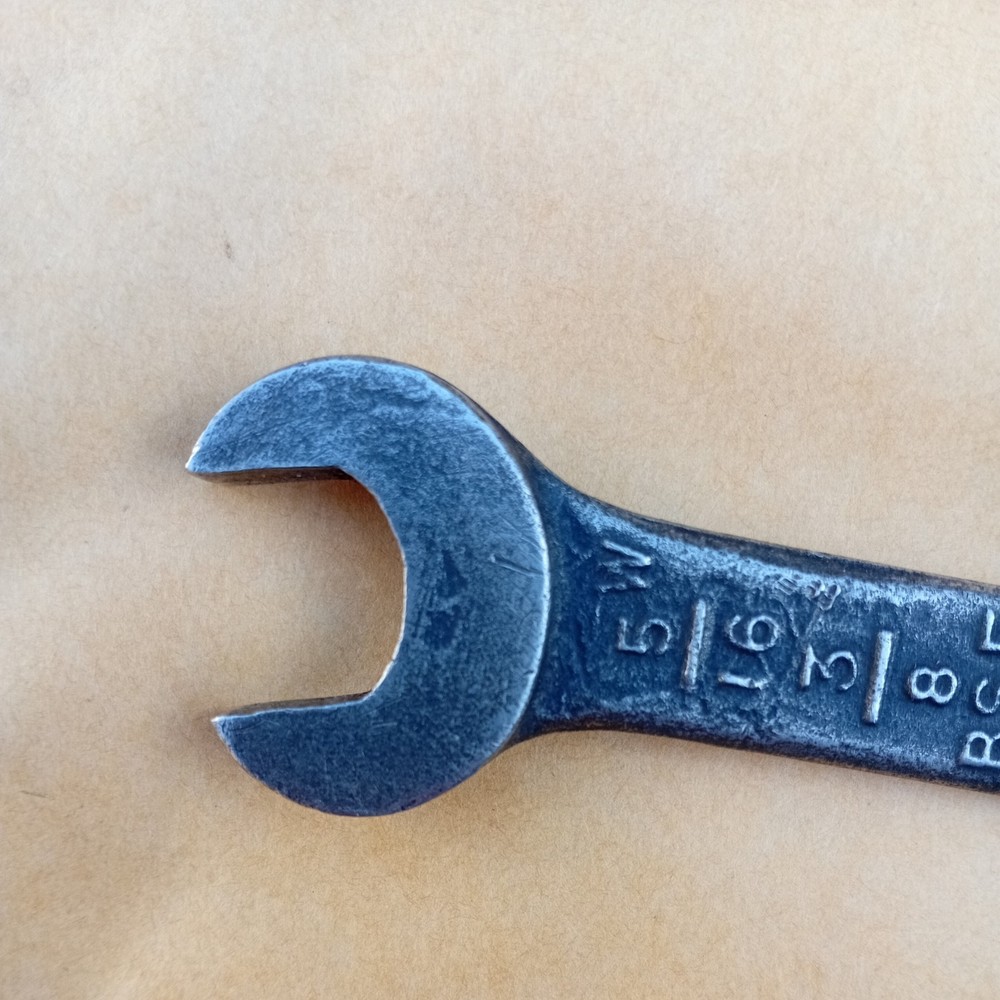 Vintage Eagle Brand Spanner 5/16W x 3/8W